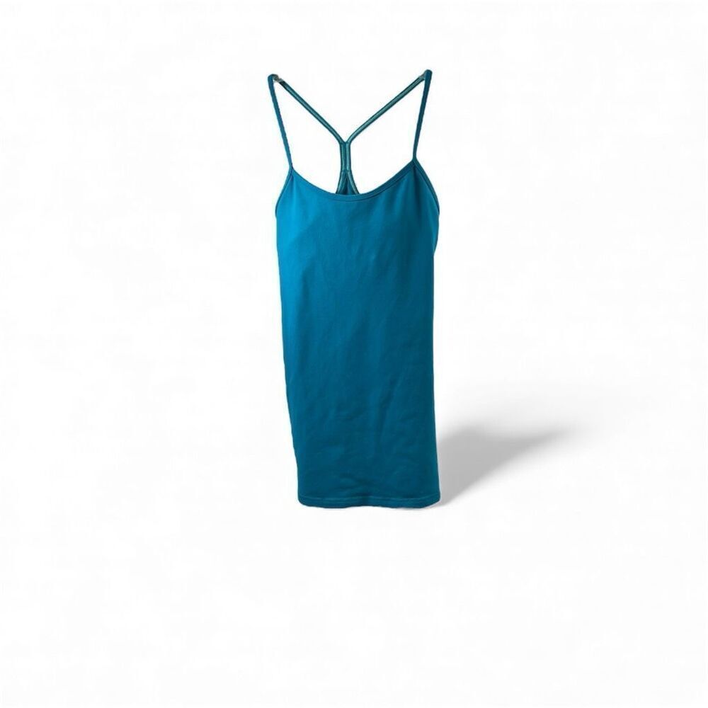 Lululemon Power Y Tank in Turquoise Size 6